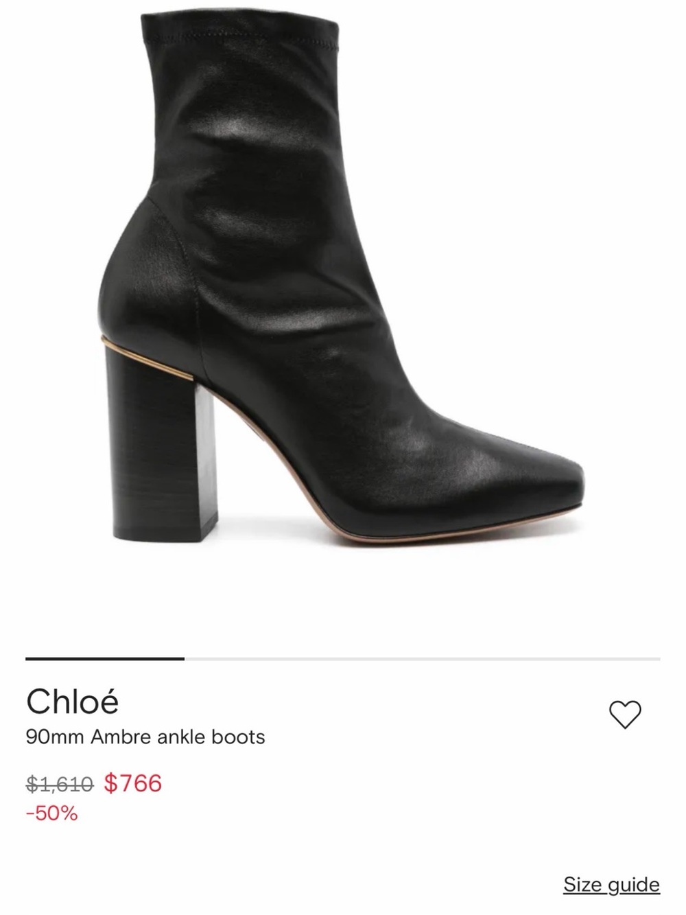 Chloé
90mm Ambre ankle boots
Ankle Boots with Gold Trim NWT size 40 or 9.5 - Picture 5 of 13